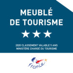 Meublé de tourisme 3 stars